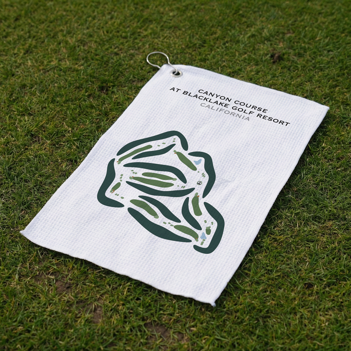 Canyon Course at Blacklake Golf Course, California - Printed Golf Courses