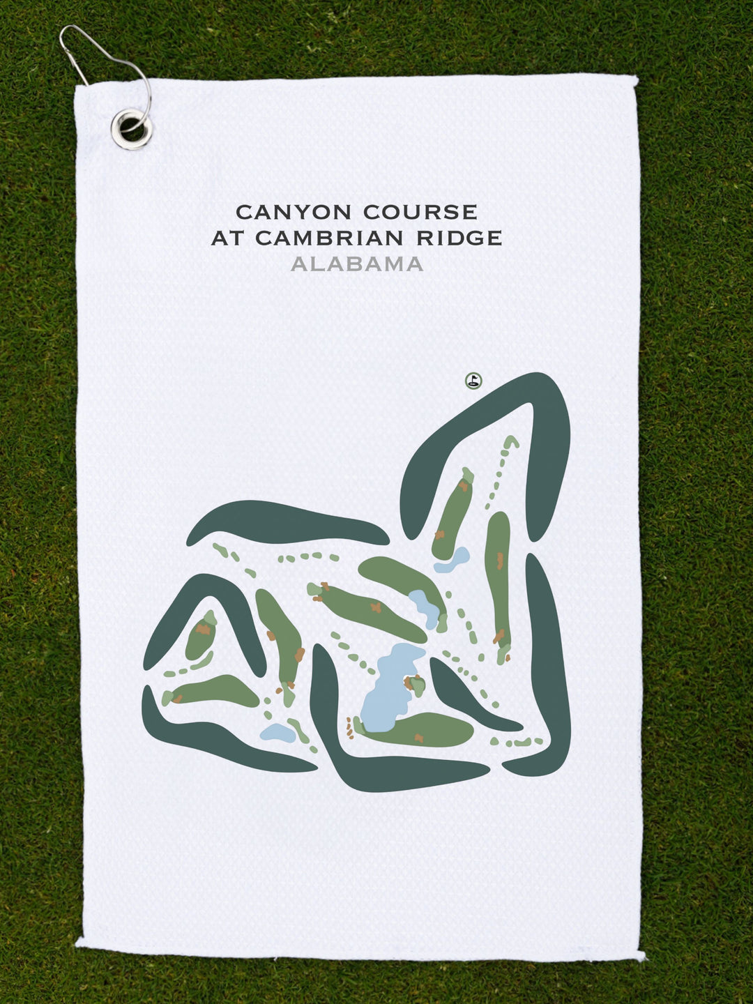 Canyon Course at Cambrian Ridge, Alabama - Printed Golf Courses