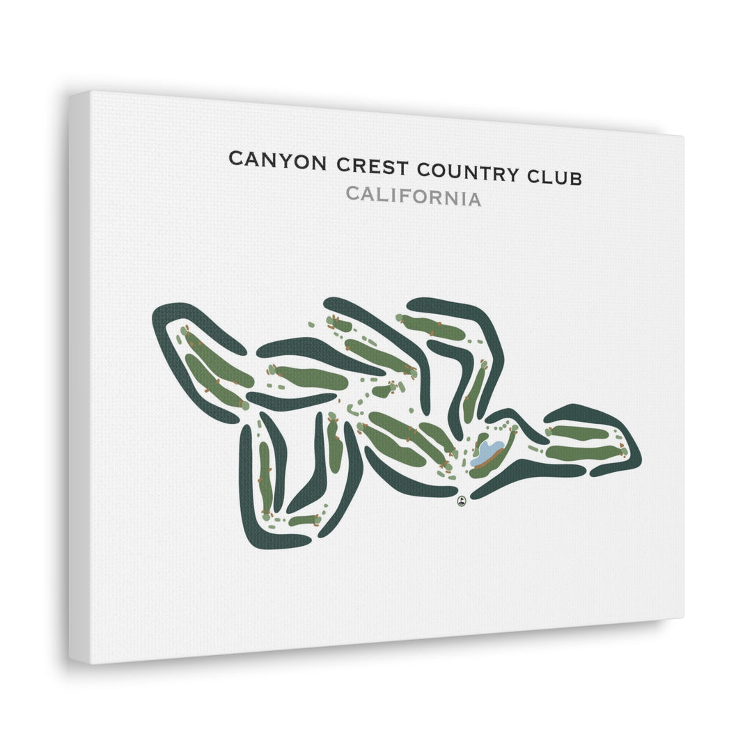 Canyon Crest Country Club, California - Printed Golf Courses