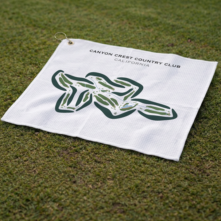 Canyon Crest Country Club, California - Printed Golf Courses