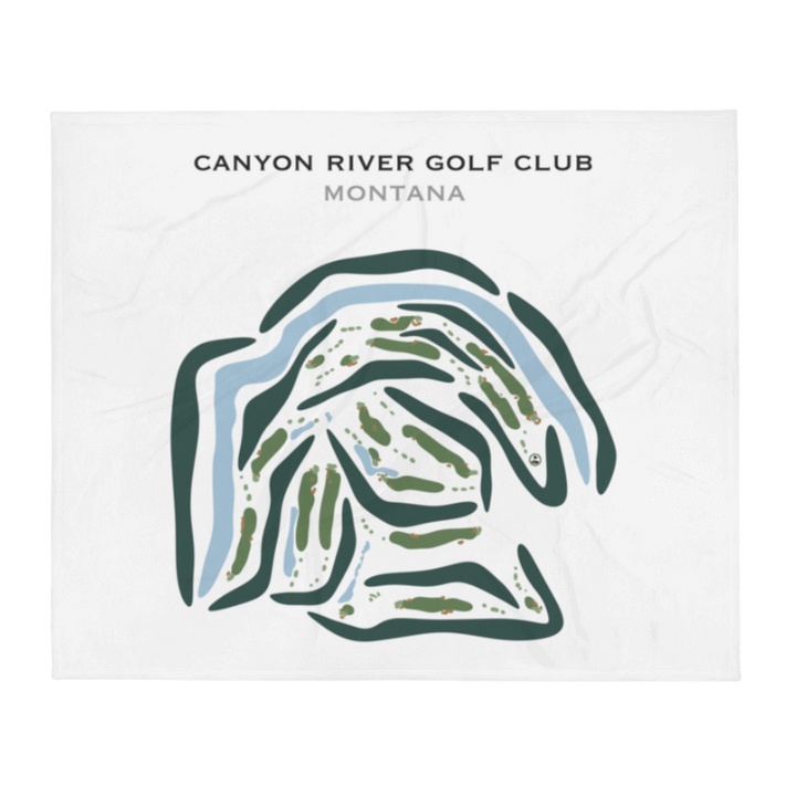 Canyon River Golf Club, Montana - Printed Golf Courses