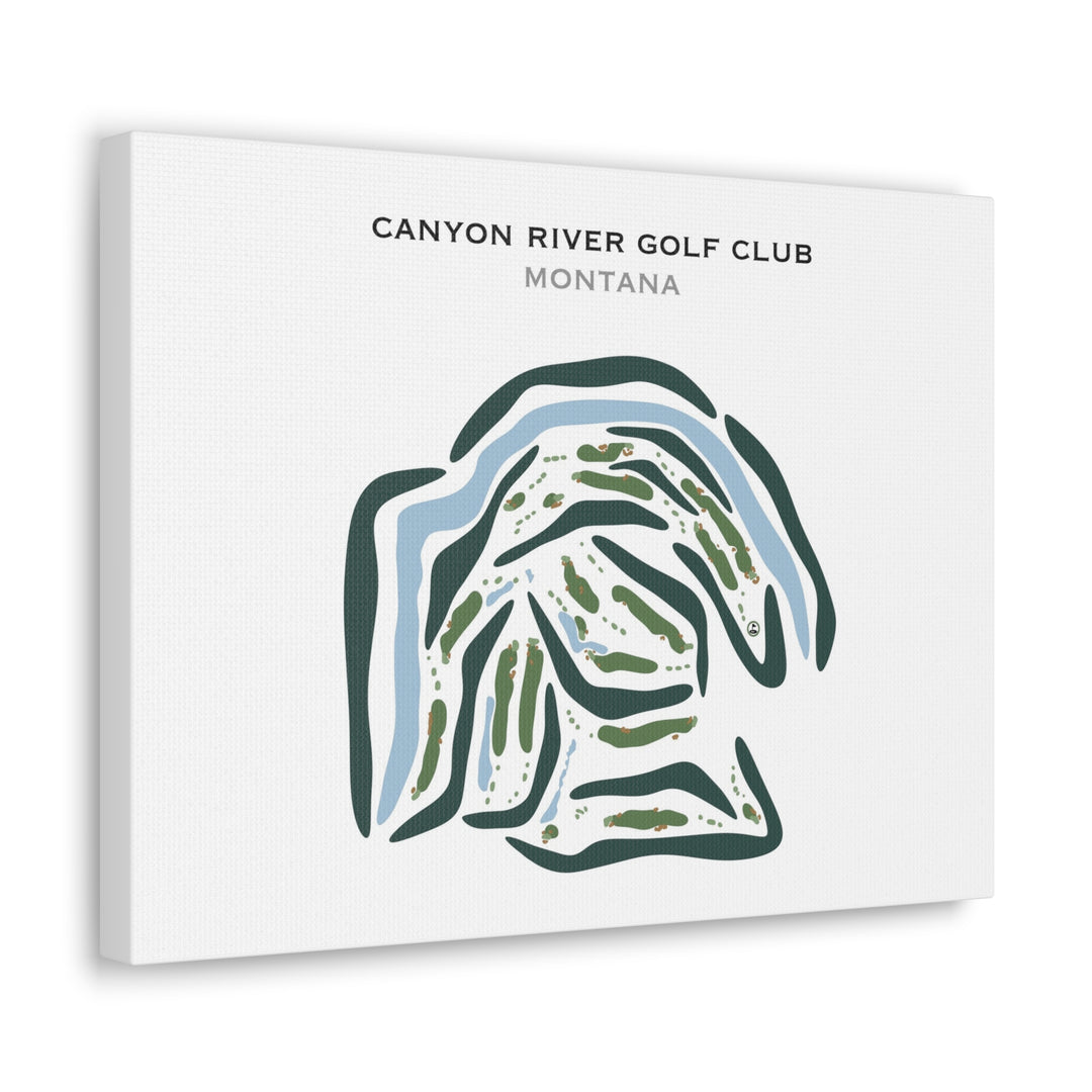 Canyon River Golf Club, Montana - Printed Golf Courses