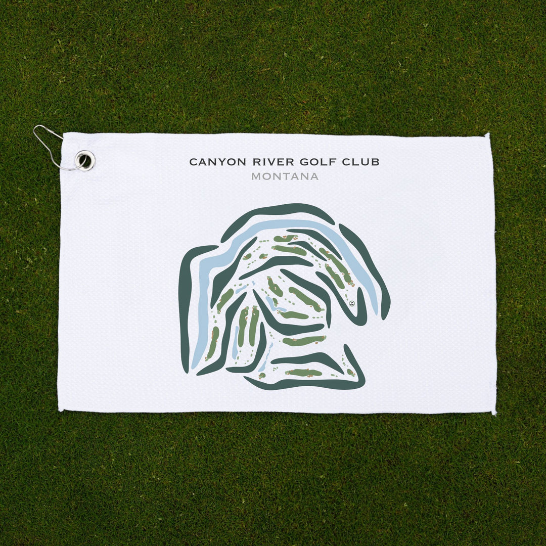 Canyon River Golf Club, Montana - Printed Golf Courses