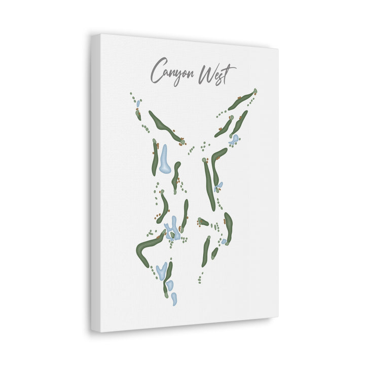 Canyon West Golf Course, Texas - Gradient Style