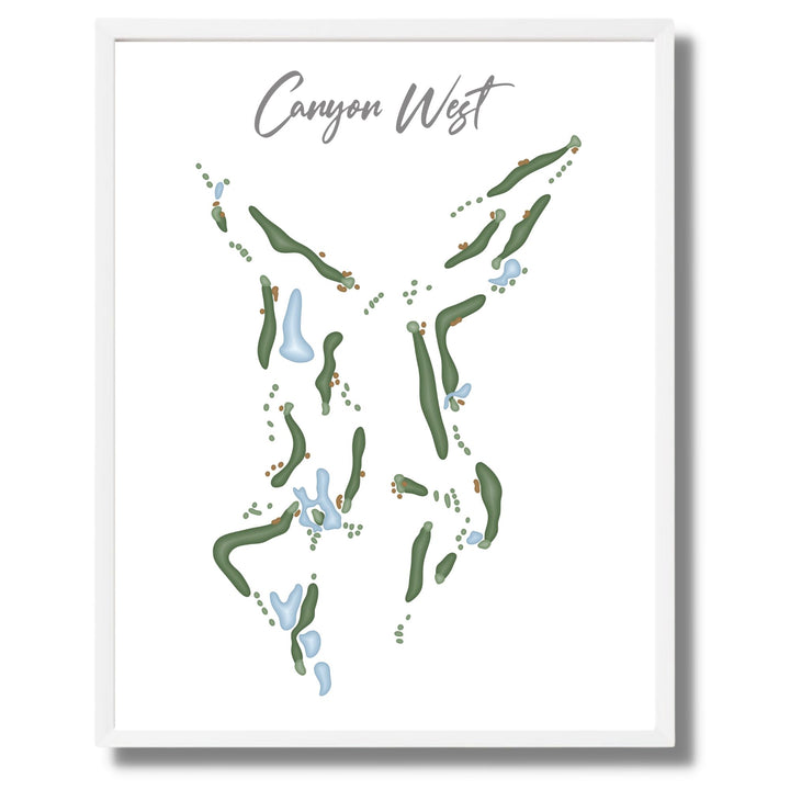 Canyon West Golf Course, Texas - Gradient Style