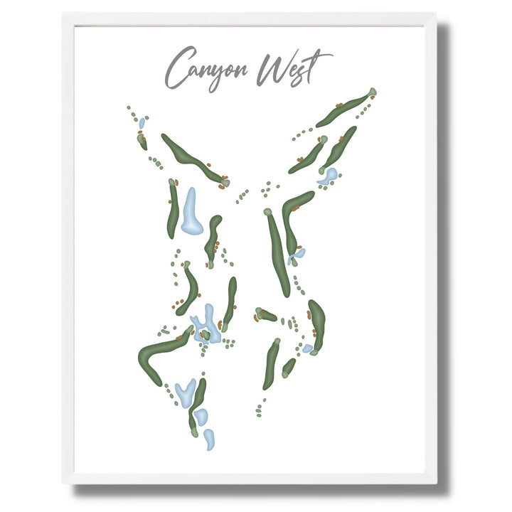 Canyon West Golf Course, Texas - Gradient Style