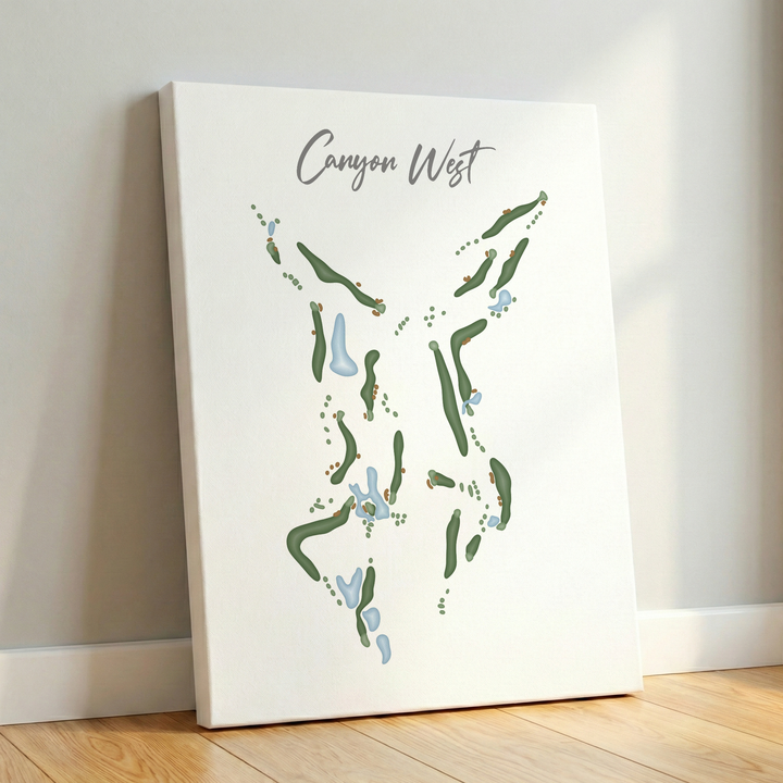 Canyon West Golf Course, Texas - Gradient Style