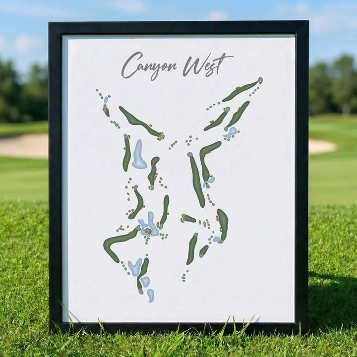 Canyon West Golf Course, Texas - Gradient Style
