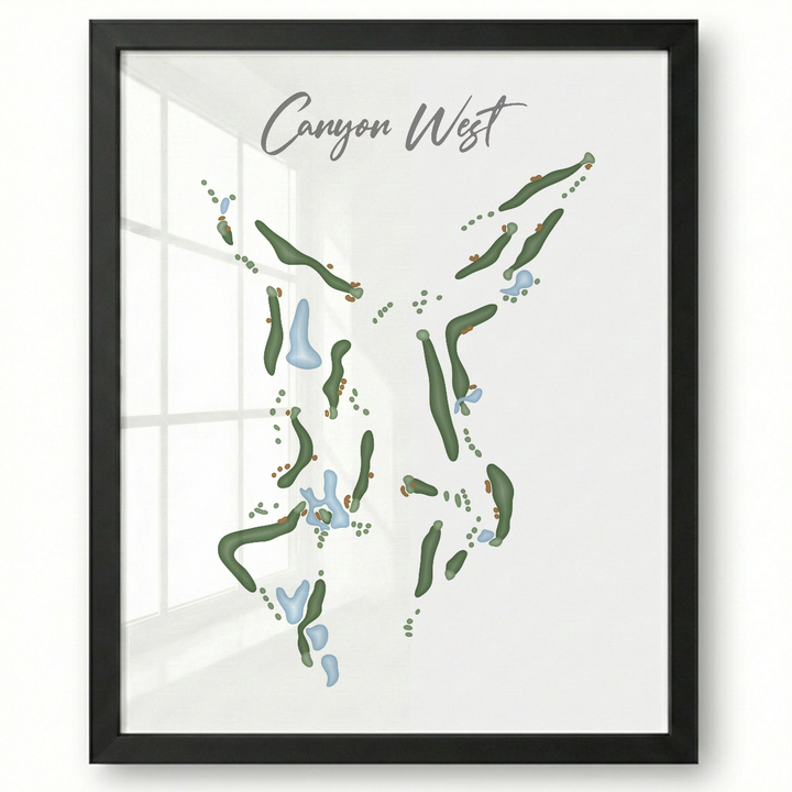 Canyon West Golf Course, Texas - Gradient Style