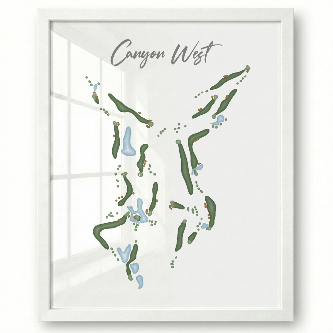 Canyon West Golf Course, Texas - Gradient Style