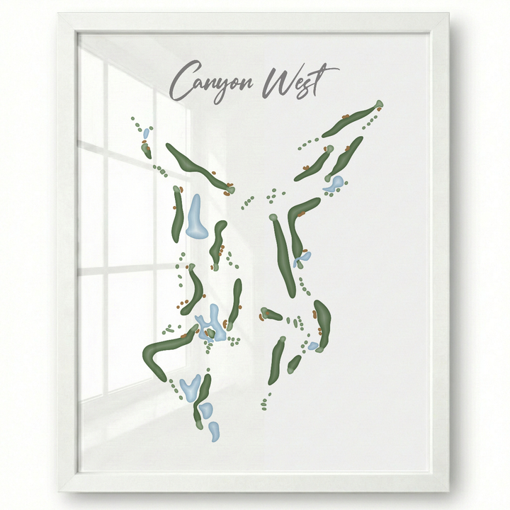 Canyon West Golf Course, Texas - Gradient Style