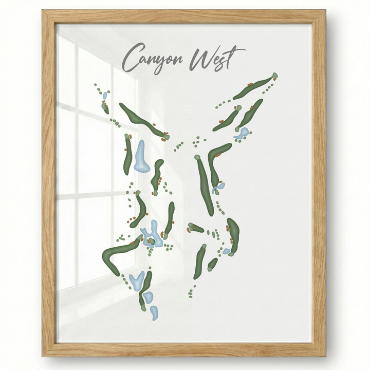 Canyon West Golf Course, Texas - Gradient Style