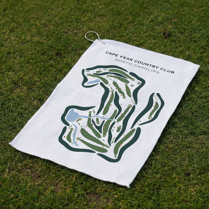Cape Fear Country Club, North Carolina - Printed Golf Courses