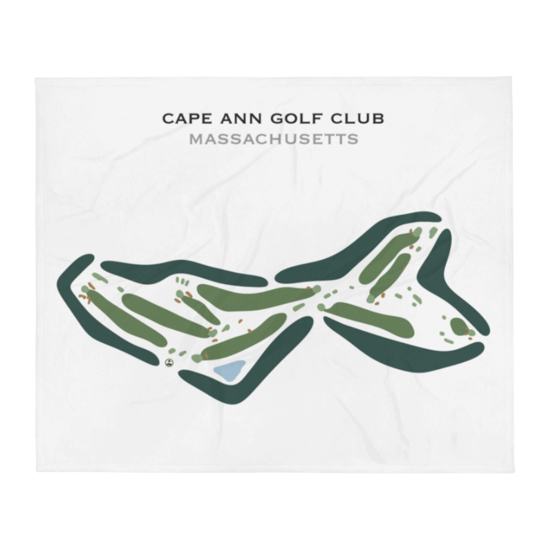 Cape Ann Golf Club, Massachusetts - Printed Golf Courses