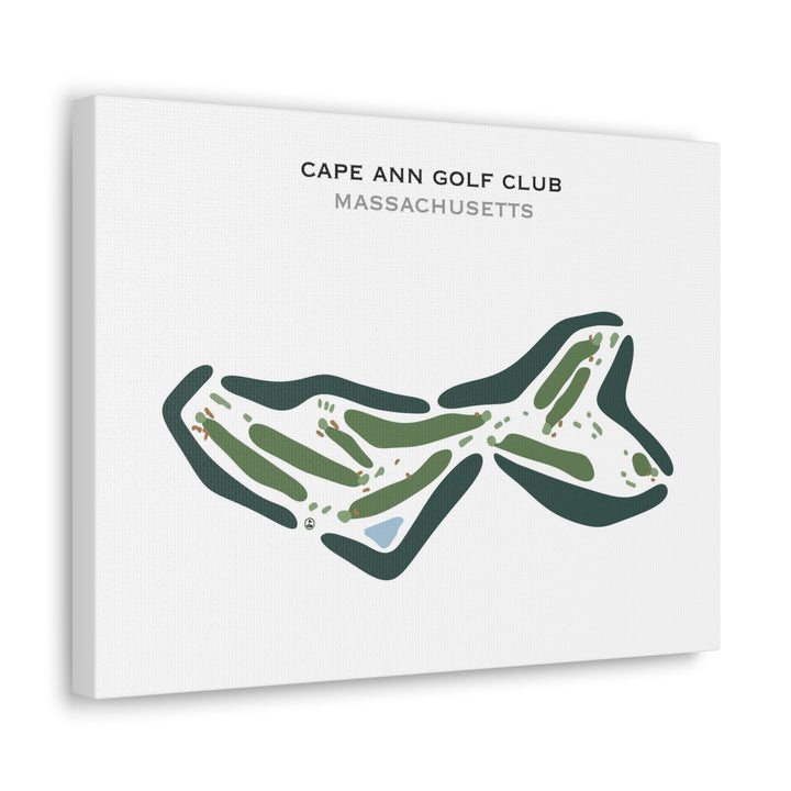 Cape Ann Golf Club, Massachusetts - Printed Golf Courses