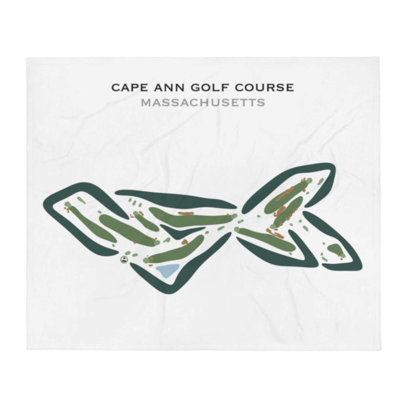 Cape Ann Golf Course, Massachusetts - Printed Golf Courses