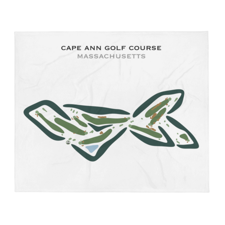 Cape Ann Golf Course, Massachusetts - Printed Golf Courses