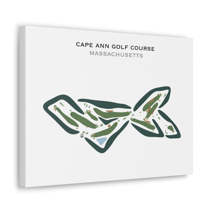 Cape Ann Golf Course, Massachusetts - Printed Golf Courses