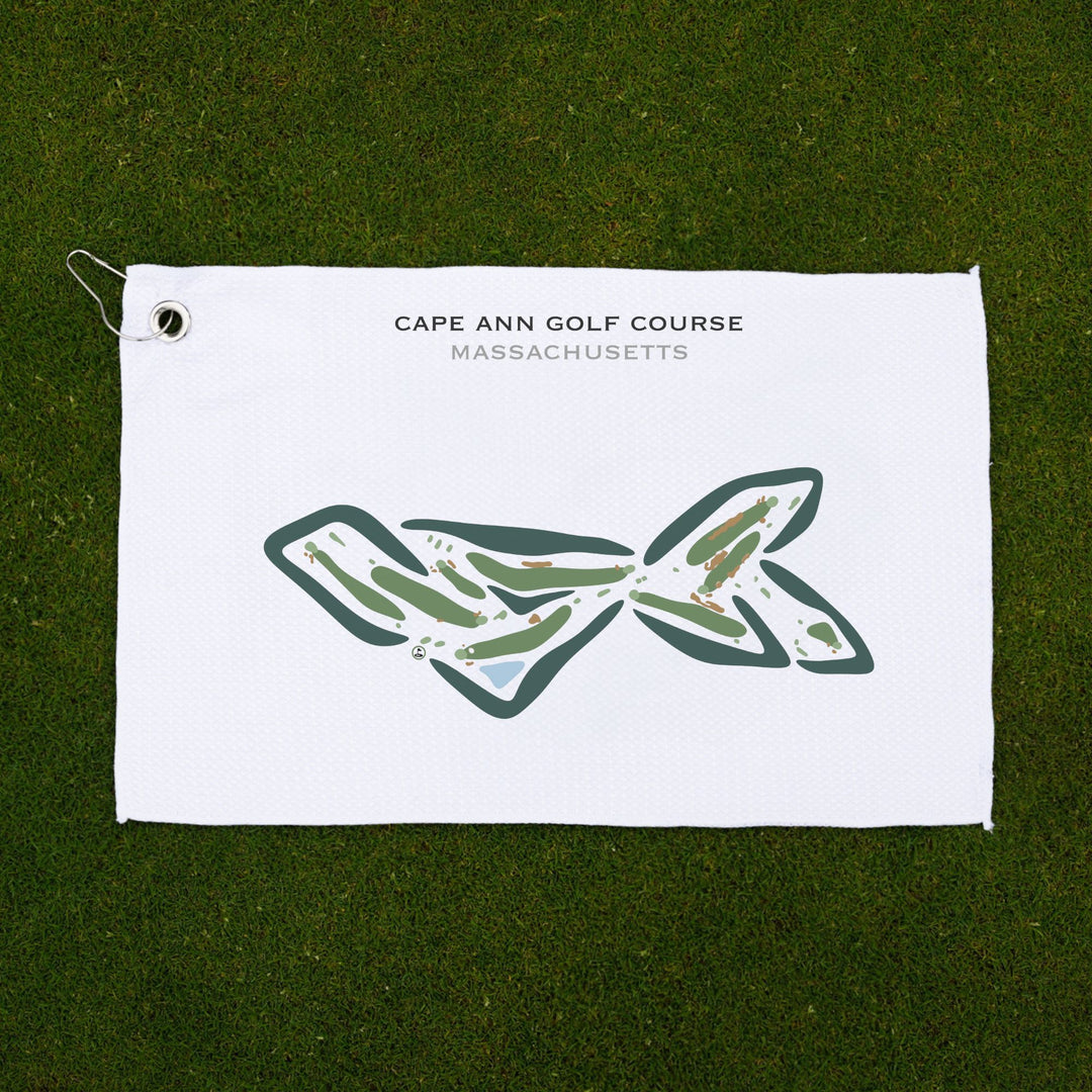 Cape Ann Golf Course, Massachusetts - Printed Golf Courses