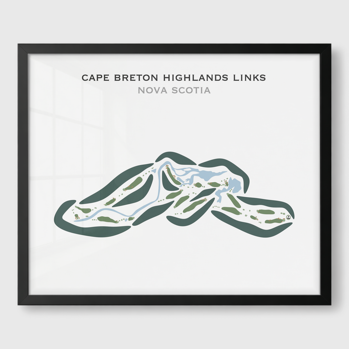 Cape Breton Highlands Links, Nova Scotia - Printed Golf Courses