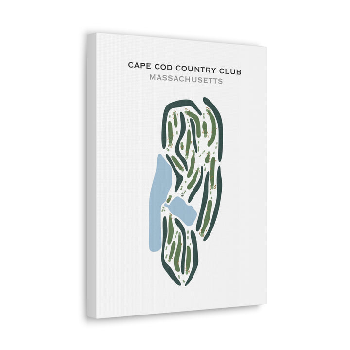 Cape Cod Country Club, Massachusetts - Printed Golf Courses
