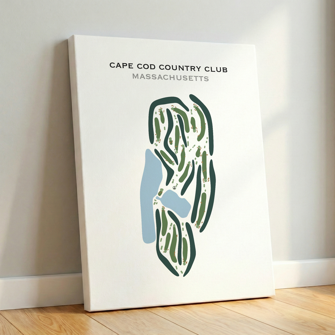 Cape Cod Country Club, Massachusetts - Printed Golf Courses