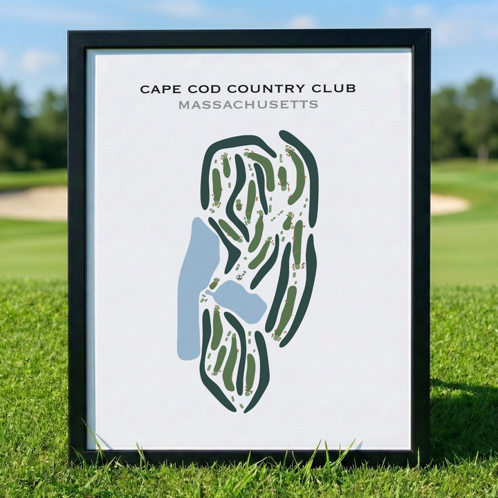 Cape Cod Country Club, Massachusetts - Printed Golf Courses