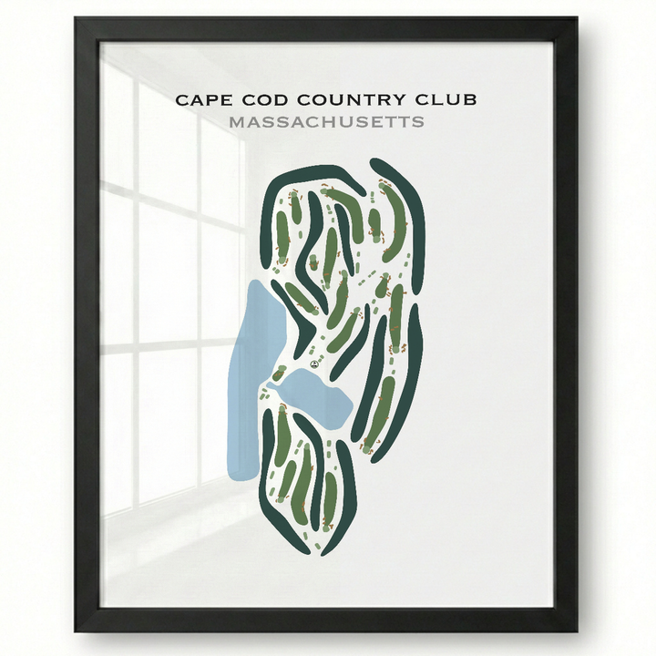 Cape Cod Country Club, Massachusetts - Printed Golf Courses