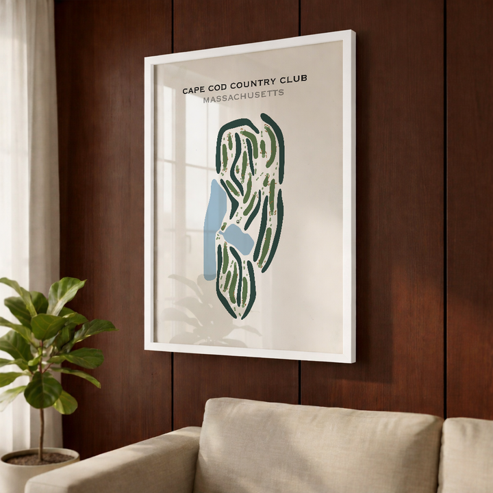 Cape Cod Country Club, Massachusetts - Printed Golf Courses