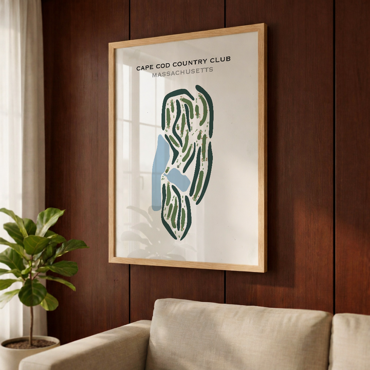 Cape Cod Country Club, Massachusetts - Printed Golf Courses