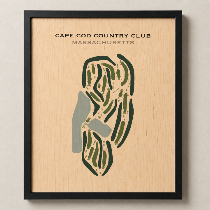 Cape Cod Country Club, Massachusetts - Printed Golf Courses