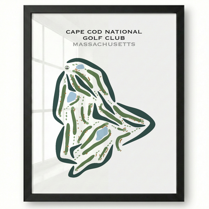 Cape Cod National Golf Club, Massachusetts - Printed Golf Courses