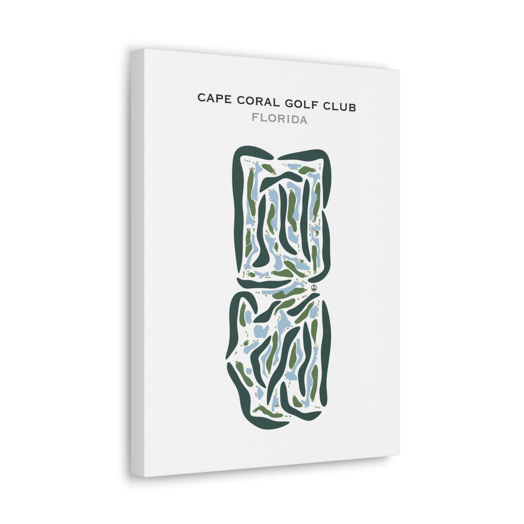 Cape Royal Golf Club, Florida - Printed Golf Courses