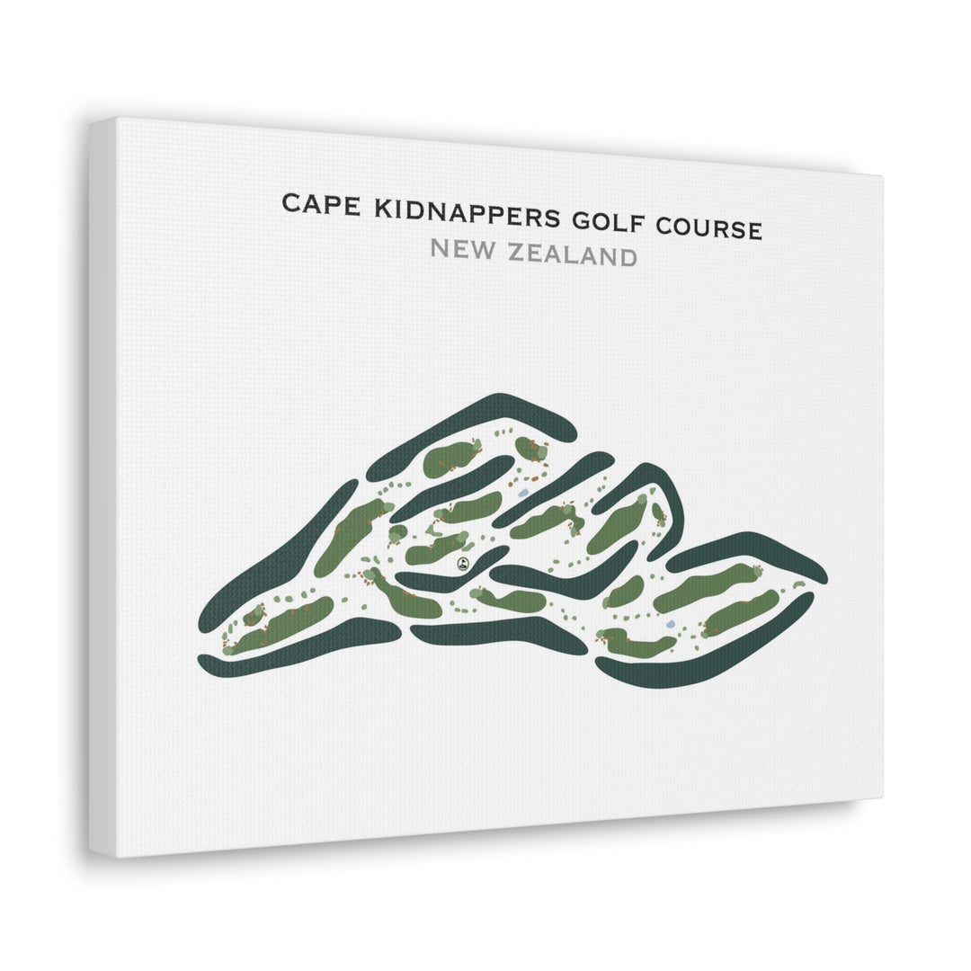 Cape Kidnappers Golf Course, New Zealand - Printed Golf Courses