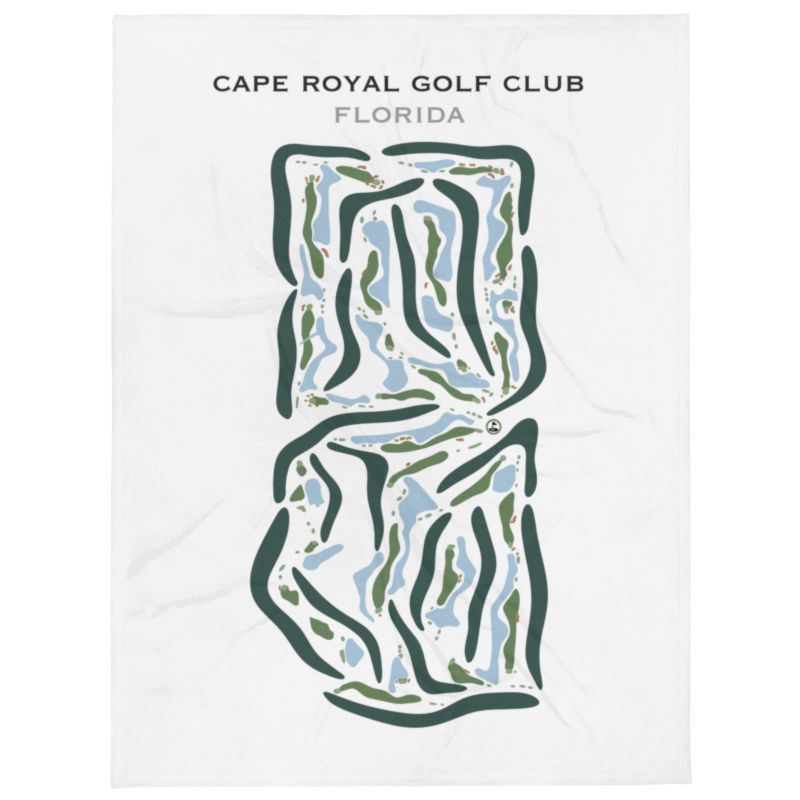 Cape Royal Golf Club, Florida - Printed Golf Courses