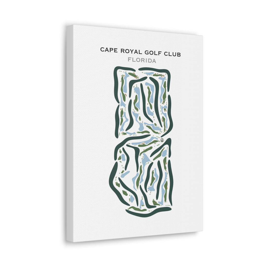 Cape Royal Golf Club, Florida - Printed Golf Courses