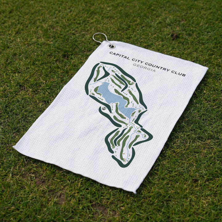 Capital City Country Club, Georgia - Printed Golf Courses