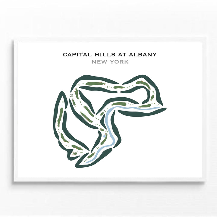 Capital Hills at Albany, New York - Printed Golf Courses