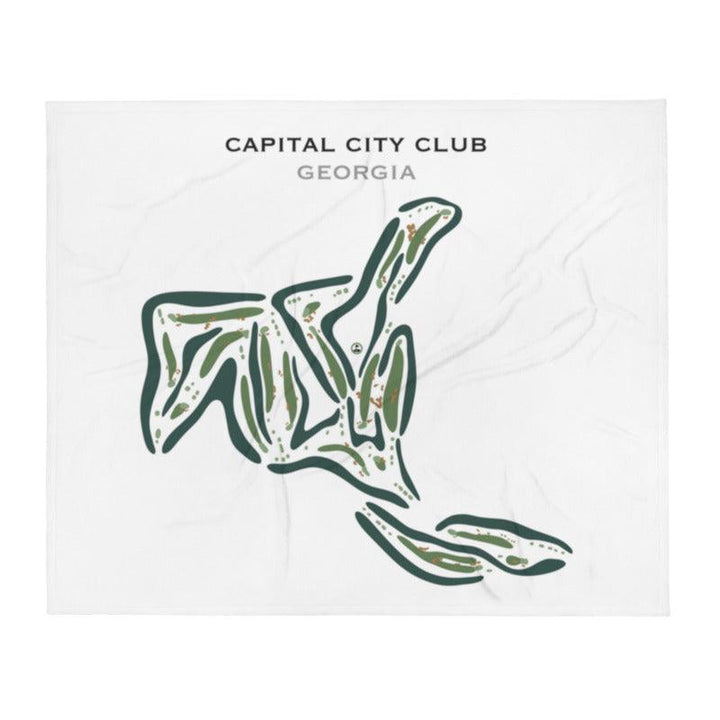 Capital City Golf Course, Georgia - Printed Golf Courses - Golf Course Prints