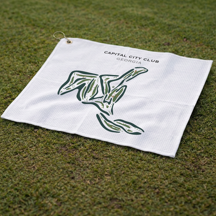 Capital City Club, Georgia - Printed Golf Courses