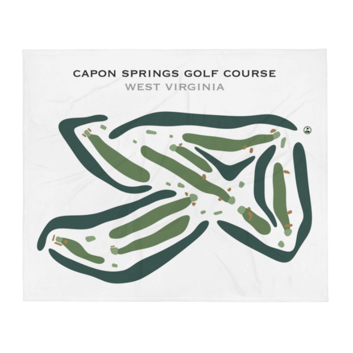 Capon Springs Golf Course, West Virginia - Printed Golf Courses