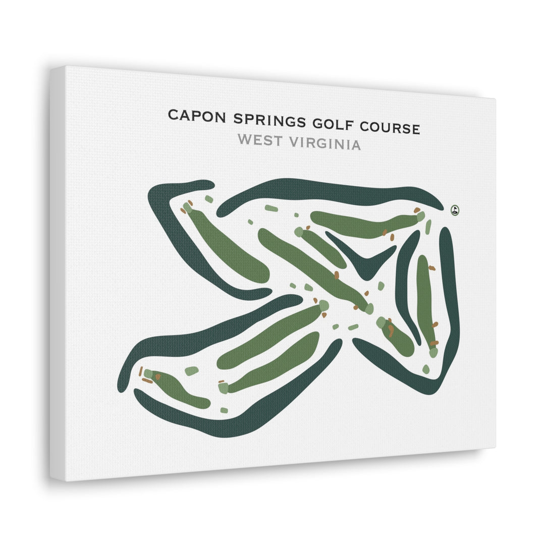 Capon Springs Golf Course, West Virginia - Printed Golf Courses