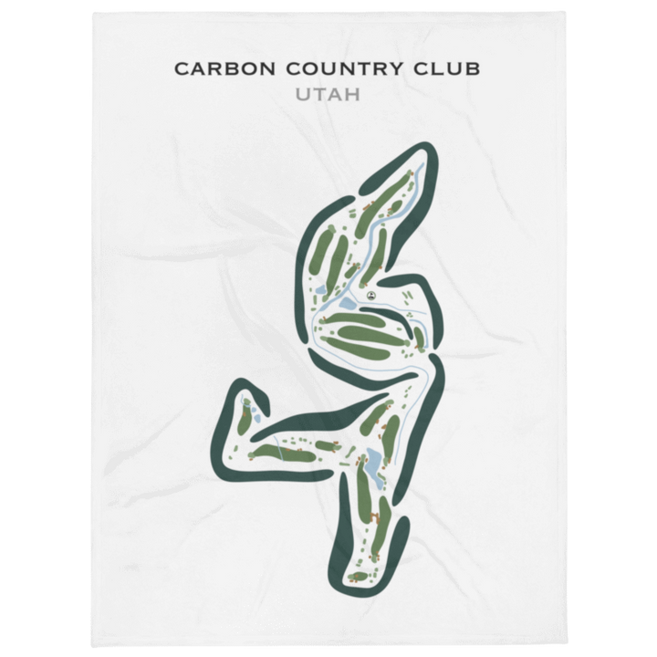 Carbon Country Club, Utah - Printed Golf Courses