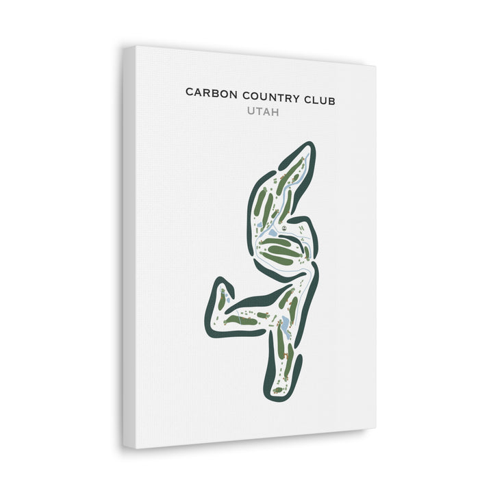 Carbon Country Club, Utah - Printed Golf Courses