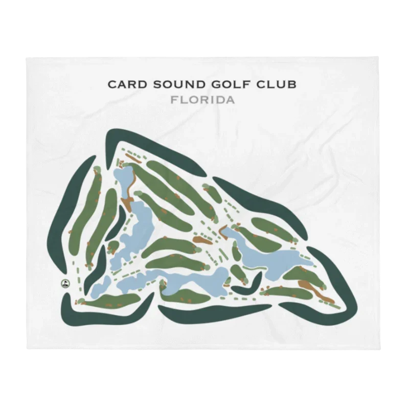 Card Sound Golf Club, Florida - Printed Golf Courses