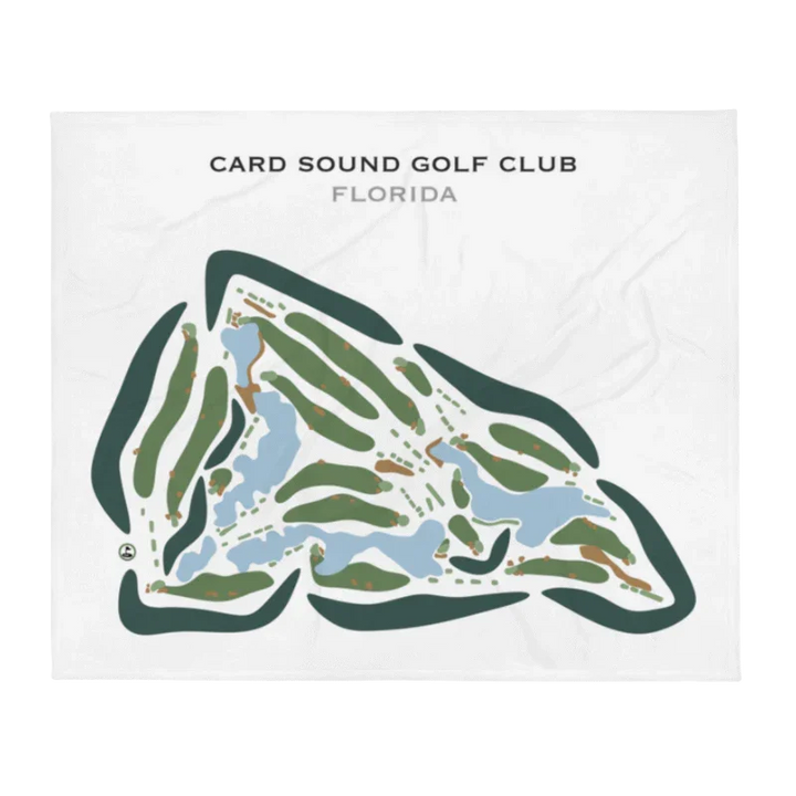 Card Sound Golf Club, Florida - Printed Golf Courses