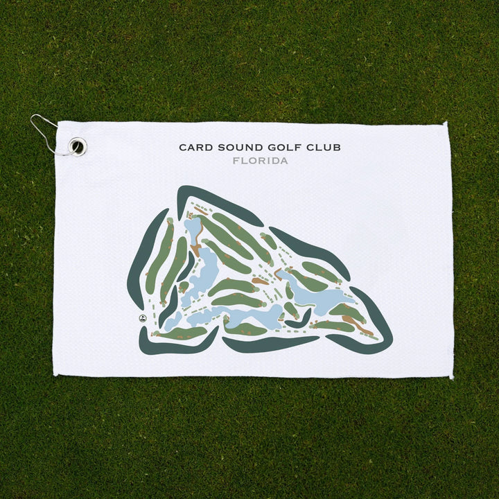 Card Sound Golf Club, Florida - Printed Golf Courses