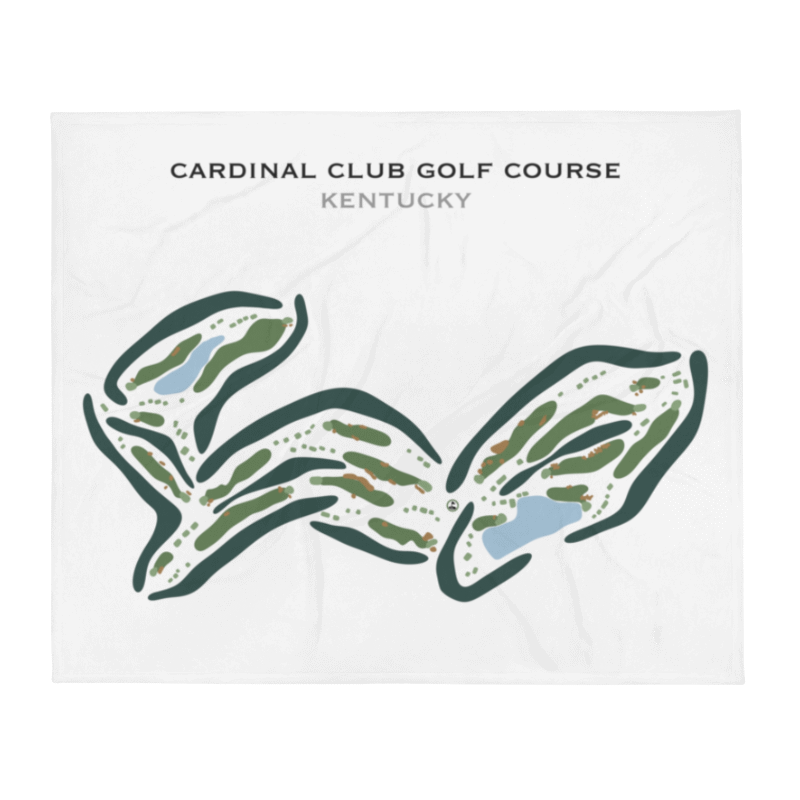 Cardinal Club Golf Course, Kentucky - Printed Golf Courses