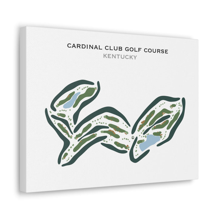 Cardinal Club Golf Course, Kentucky - Printed Golf Courses