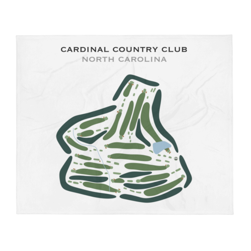 Cardinal Country Club, North Carolina - Printed Golf Courses